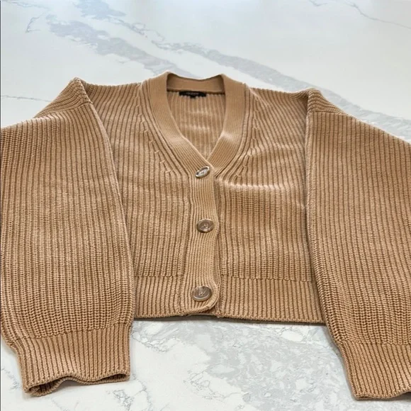 Quince Camel Knit Sweater - Picture 3 of 6